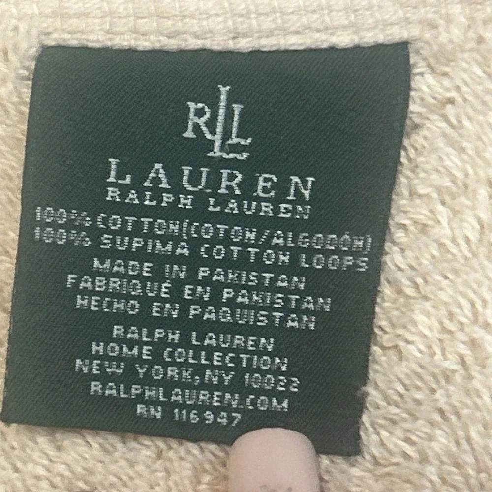 Lauren Ralph Lauren 100% Cotton‎ Tan Beige 53